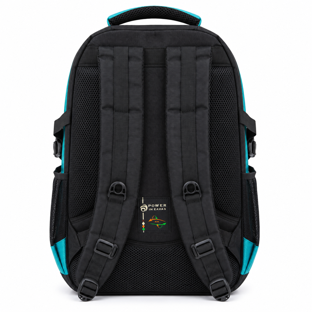 POWER School & College Backpack – Large Multi-Compartment Bag with Multiple Zipper Pockets for Organized Daily Use