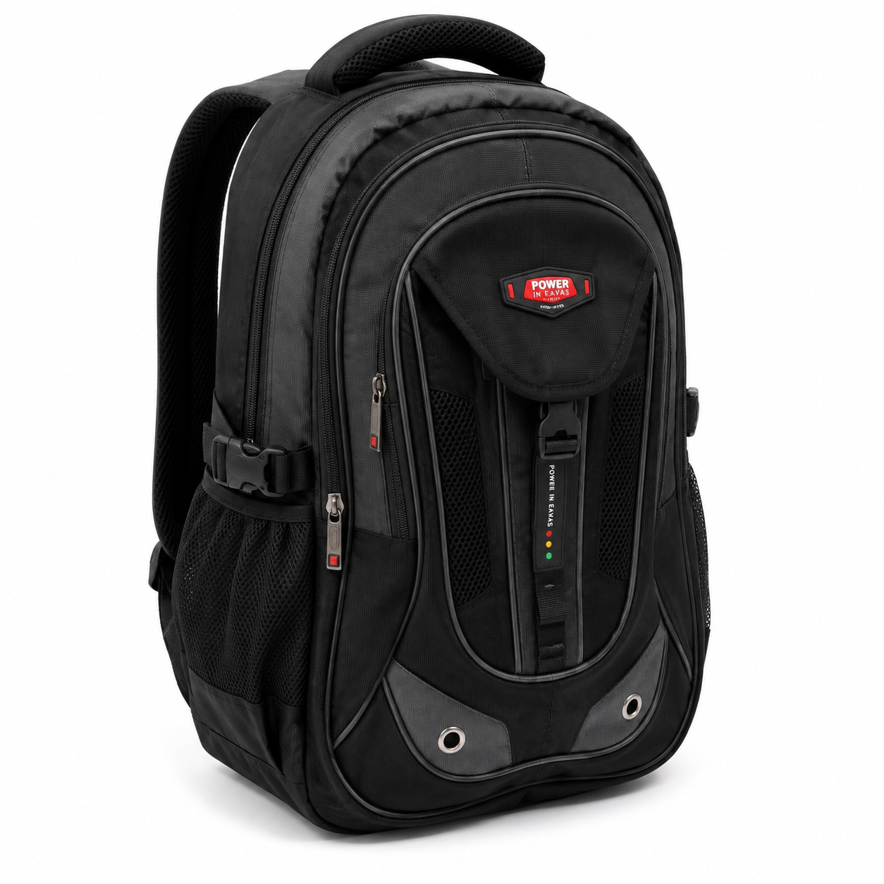 POWER Multi-Compartment School Bag – Spacious Backpack for Students, Books, Stationery & College Essentials