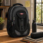POWER Multi-Compartment School Bag – Spacious Backpack for Students, Books, Stationery & College Essentials