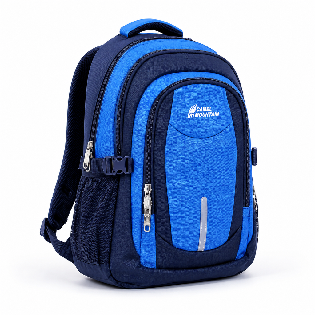 Everyday School Backpack – Spacious Student Bag with Multiple Compartments for Books, Stationery & School Essentials
