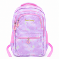 Girls School Backpack – Cute Lavender Pink Multi-Compartment Bag with Bottle Holder, Front Pockets