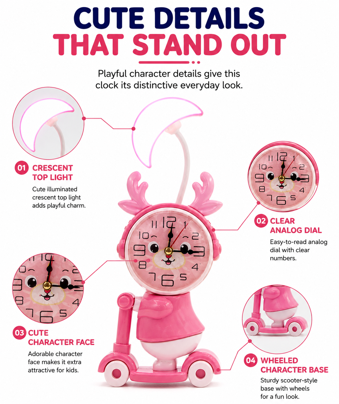 lamp and alarm clock