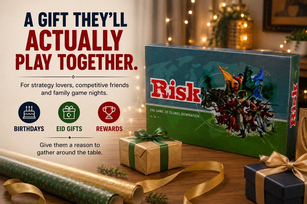 RISK BOARD GAME – Classic Strategy & World Conquest Game for Kids, Teens & Adults | Multiplayer Family Game Night