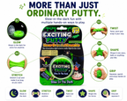 Glow in the Dark Putty for Kids – Stretch, Twist, Shape & Bounce Fun Toy | Reusable Sensory Play