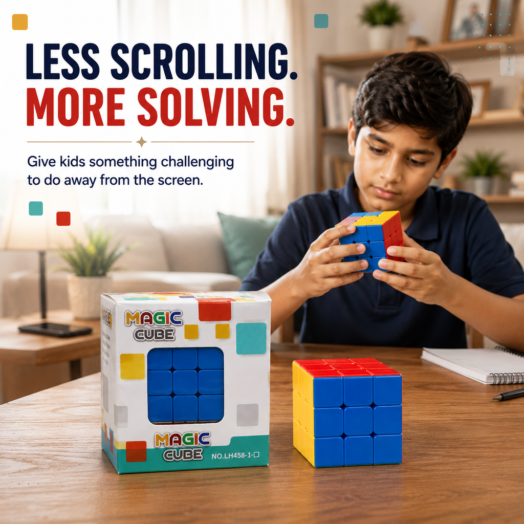 Magic Cube Puzzle – Twist, Match & Solve