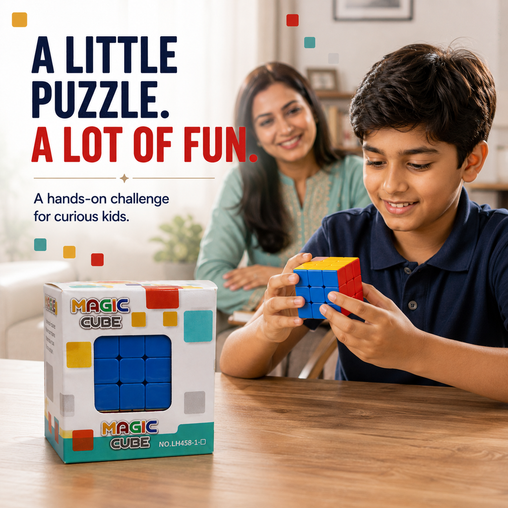 Magic Cube Puzzle – Twist, Match & Solve