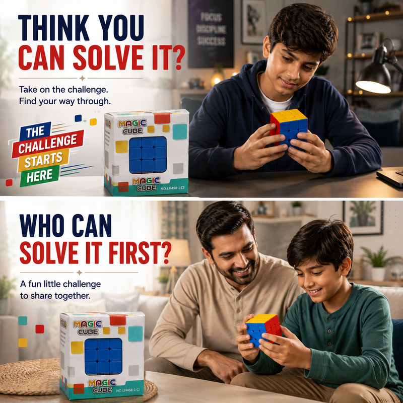 Magic Cube Puzzle – Twist, Match & Solve