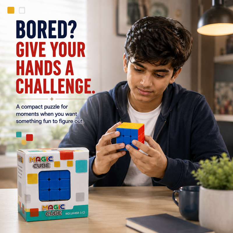 Magic Cube Puzzle – Twist, Match & Solve