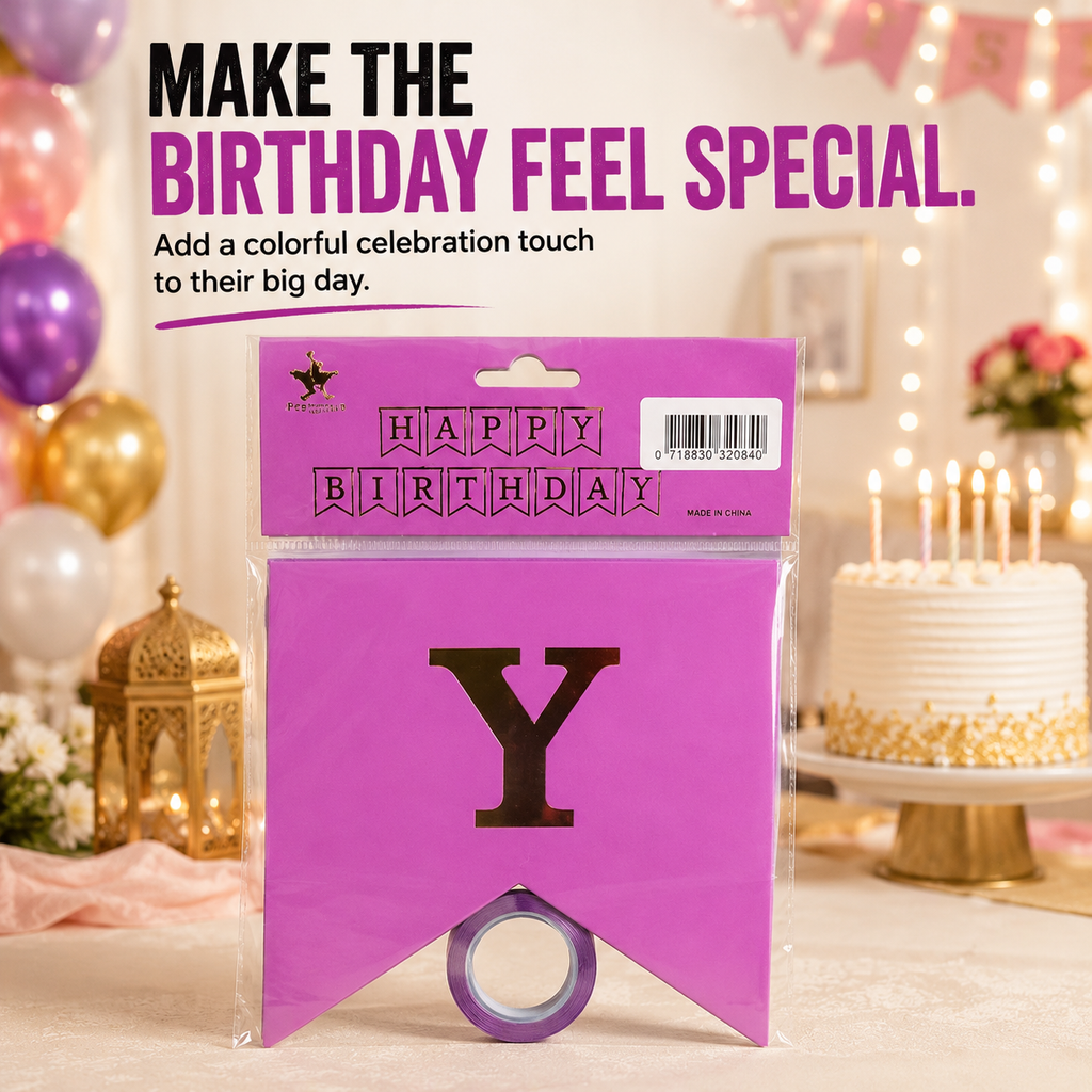 Birthday Party Banner – Make Their Big Day Extra Specia