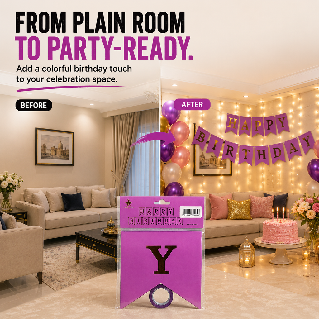 Birthday Party Banner – Make Their Big Day Extra Specia