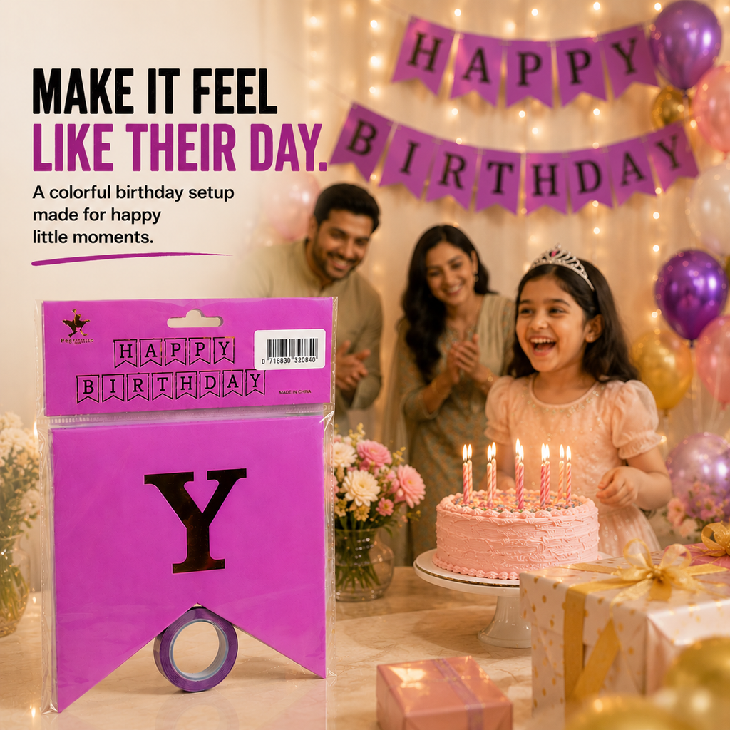 Birthday Party Banner – Make Their Big Day Extra Specia