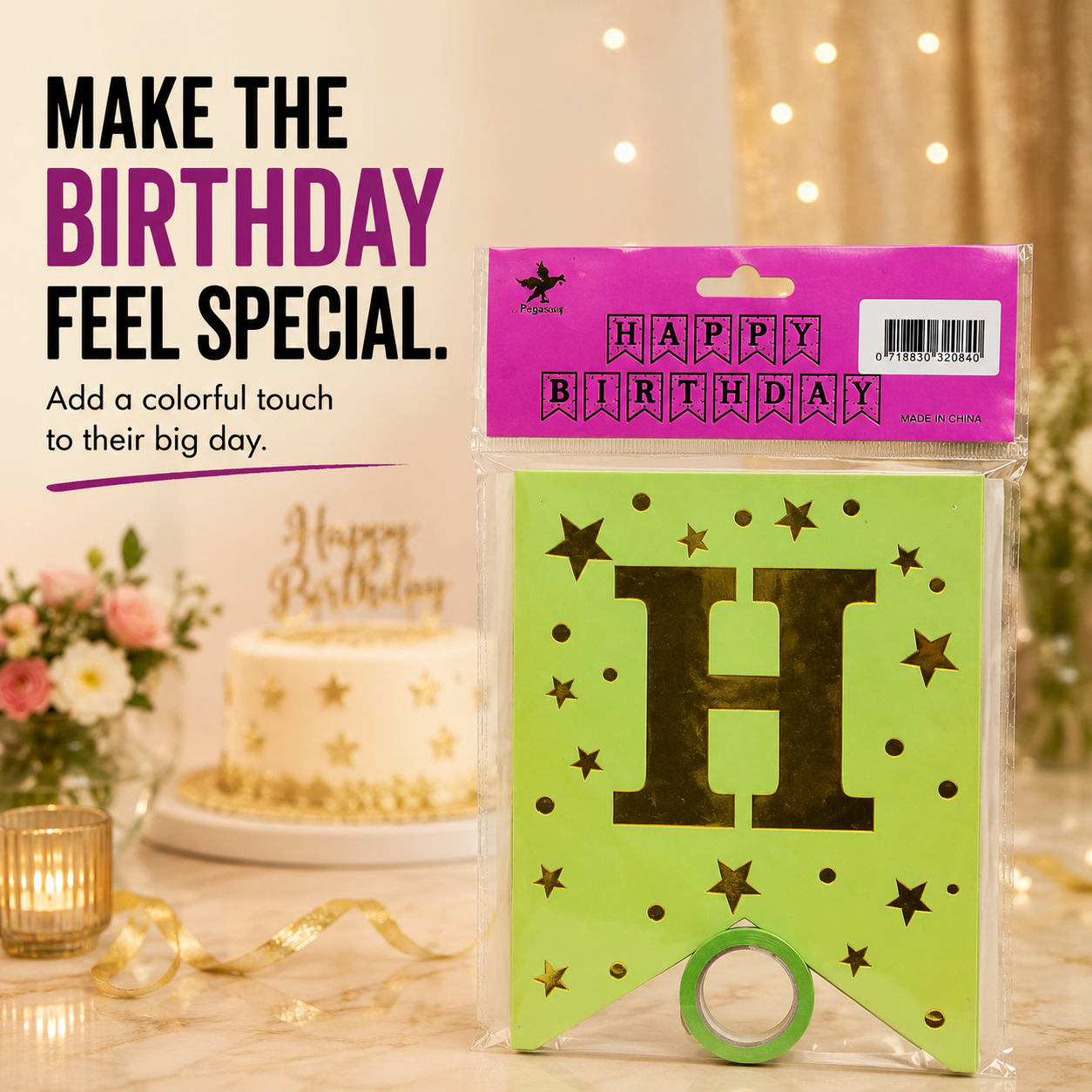 Happy Birthday Banner – Make Their Big Day Extra Special
