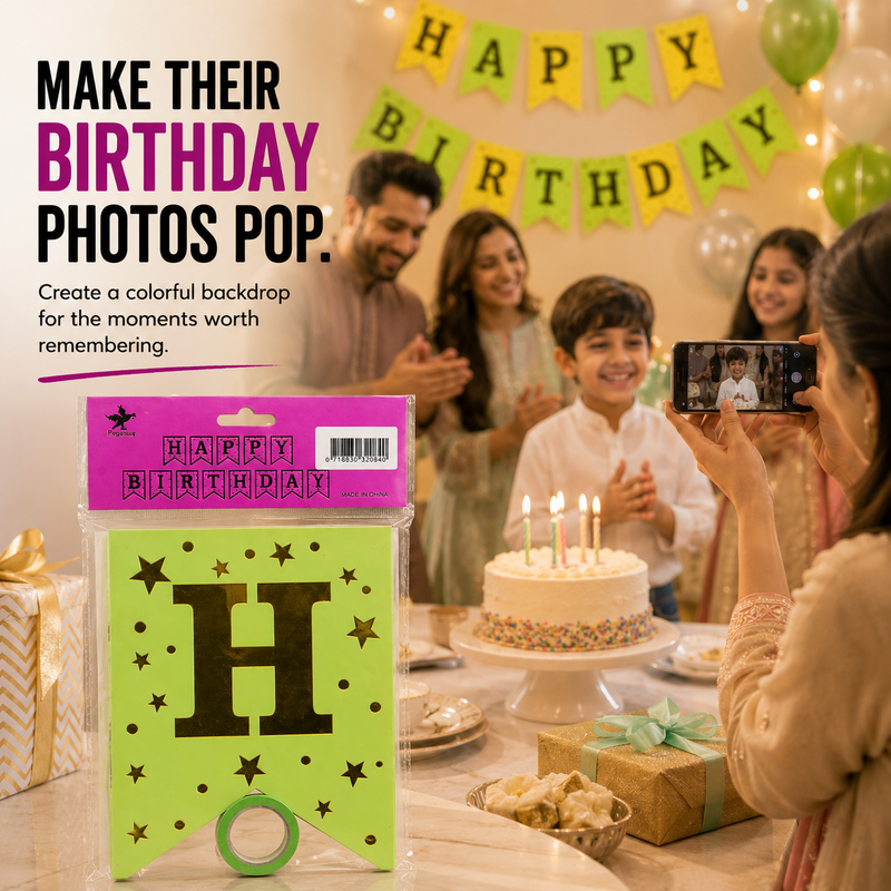 Happy Birthday Banner – Make Their Big Day Extra Special