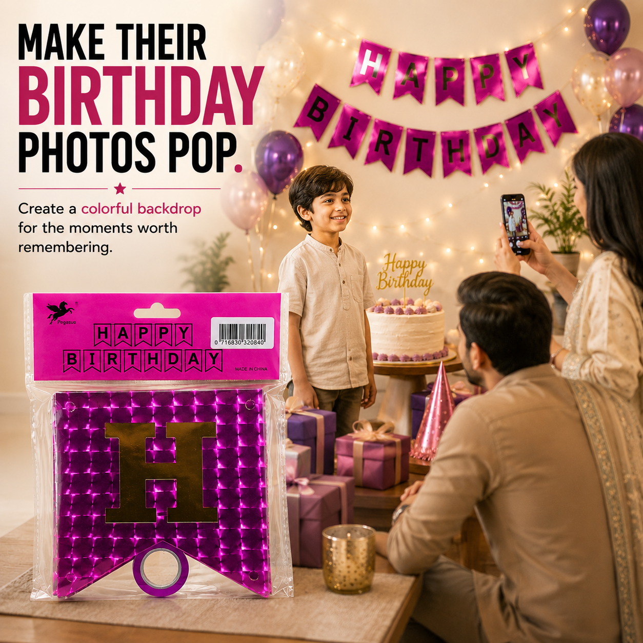 Happy Birthday Party Banner – Make Every Celebration Feel Extra Special