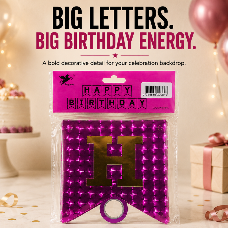 Happy Birthday Party Banner – Make Every Celebration Feel Extra Special
