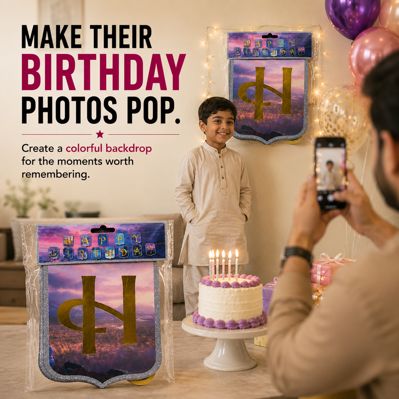 Happy Birthday Banner – Add a Colorful Finishing Touch to Their Big Day