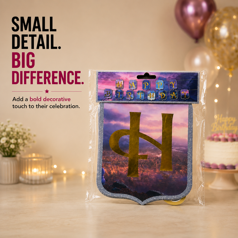 Happy Birthday Banner – Add a Colorful Finishing Touch to Their Big Day