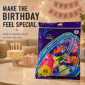 Make Their Birthday Special – 50 Colorful Birthday Balloons