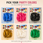 Colorful Party Balloons pak of 10