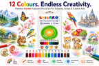 chicaro 12 colours pencils 3.0mm