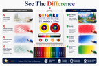 chicaro 18 colours 3.0mm colour pencils