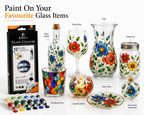 Giorgione 12 Colours Endless Creativity Premium Glass Colours for Creative Art & DIY Projects