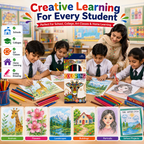 ChicaRo 12-Colour Pencils – Vibrant Colouring Set for Kids, Students, Drawing & Creative Projects