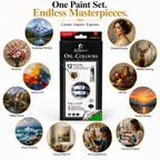 Giorgione unleash Your Creativity with Bright, Long-Lasting oil  Colours