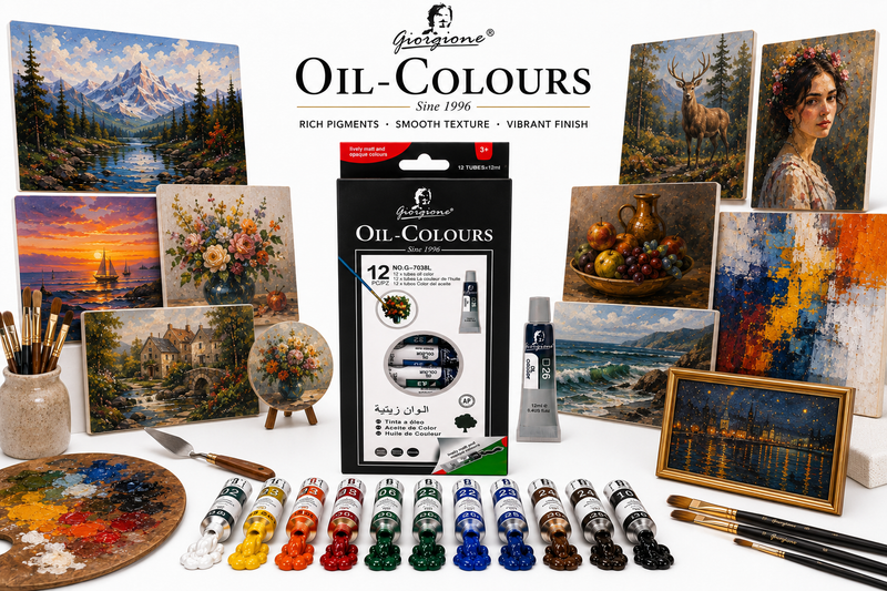 Giorgione unleash Your Creativity with Bright, Long-Lasting oil  Colours