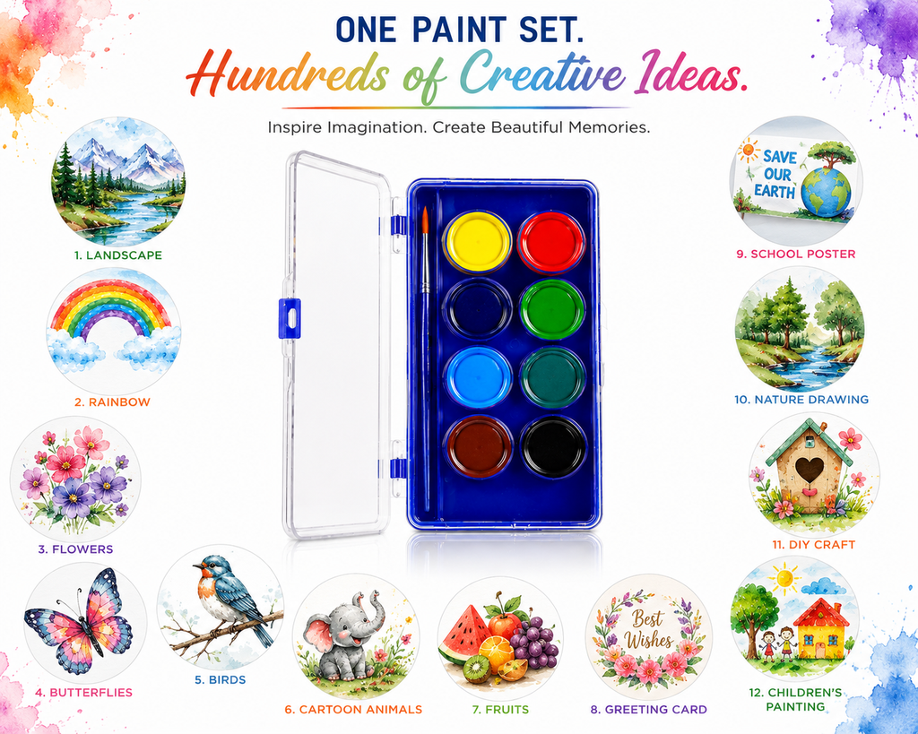 8 Vibrant Colours for Endless Creative Possibilities