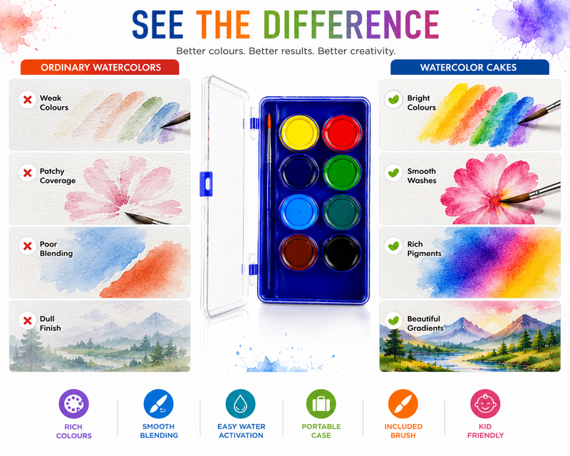 8 Vibrant Colours for Endless Creative Possibilities