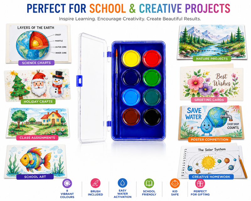 8 Vibrant Colours for Endless Creative Possibilities