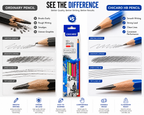 12 HB Graphite Pencils – Smooth, Reliable Pencils for Students, Sketching, Writing & Office Use