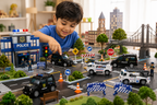 5 Pcs Die-Cast Police Vehicle Toy Set for Kids, Mini Police Cars & Trucks with Realistic Details, City Patrol & Emergency Vehicle