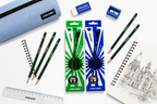 Chicaro HB pencil pack of 12 Smooth Writing & Strong Leads for Everyday Schoolwork