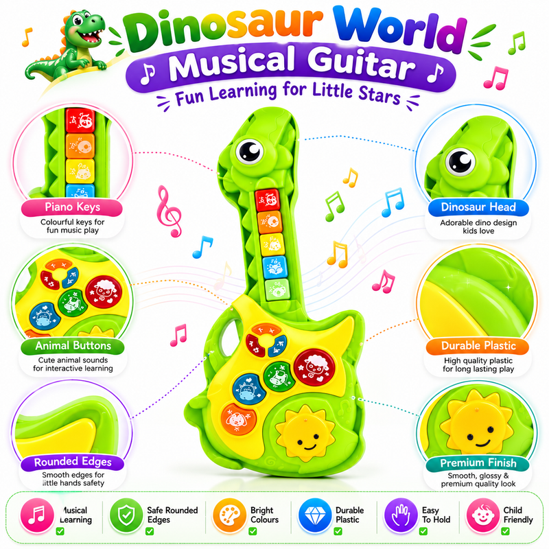 dinasure guitar toy