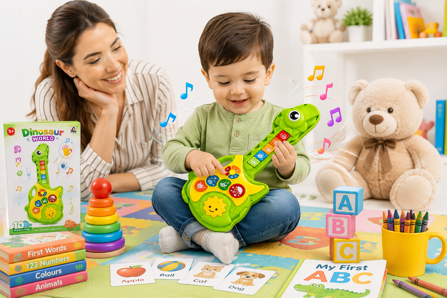 dinasure guitar toy