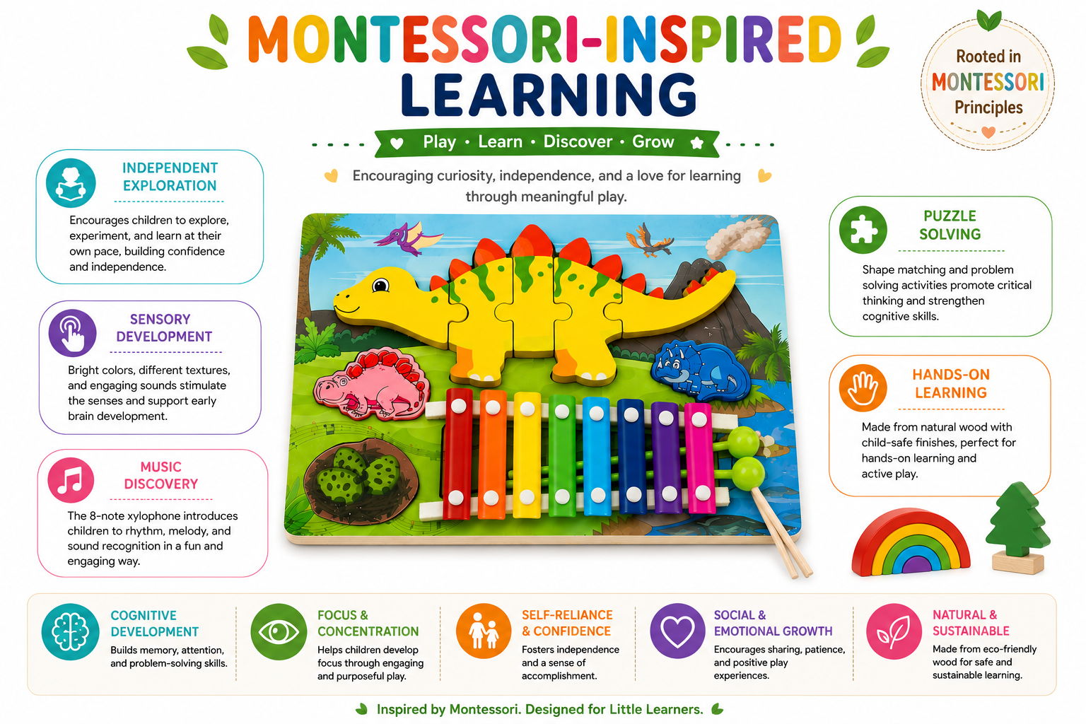 2in1 learning fun xylaphone early education