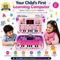 Educational Learning Computer for Kids – Interactive Preschool Learning Toy with LED Screen, Alphabet & Word Learning, Reading, Spelling, Numbers