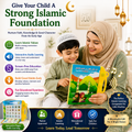 Interactive Islamic Learning Book for Kids 3+ – Educational Arabic & Quran Learning Toy with Touch & Audio Features, Islamic Duas, Namaz
