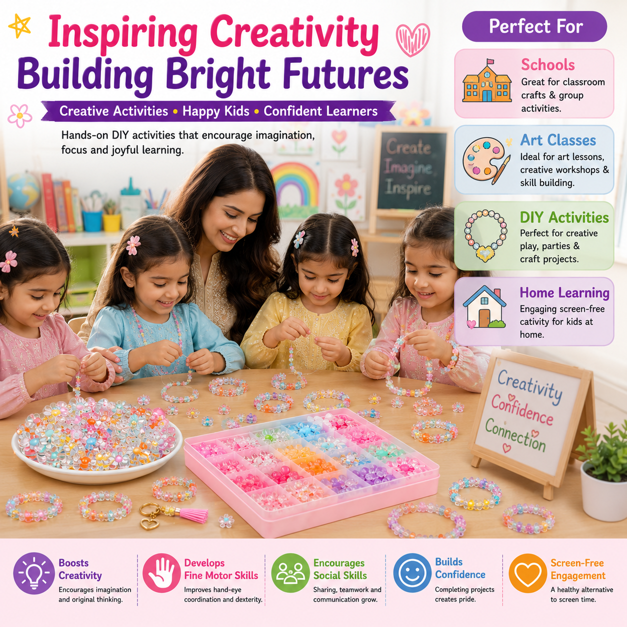 DIY beads for kids