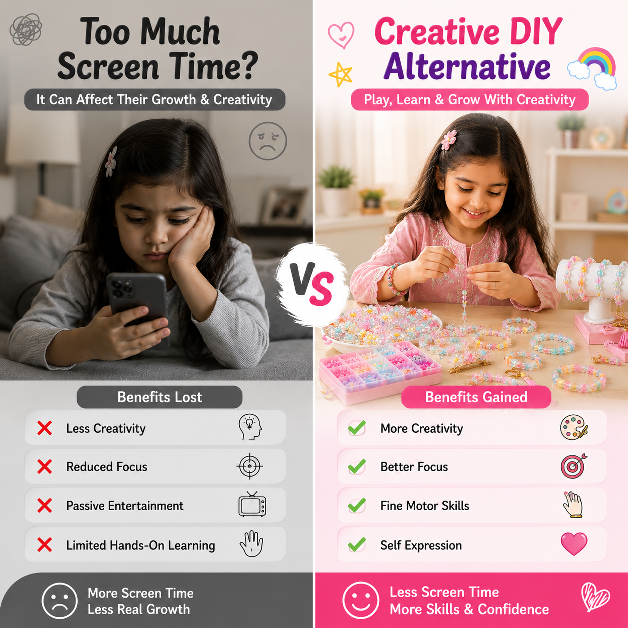 DIY beads for kids