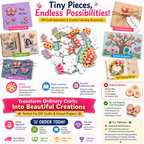 Wooden Butterfly Craft Embellishments – Colorful DIY Buttons for Scrapbooking, Jewelry, Gift Wrapping & School Projects