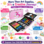 UNICORN COMPLETE   ALL-IN-ONE ART KIT 145 PCS