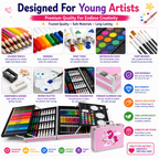 UNICORN COMPLETE   ALL-IN-ONE ART KIT 145 PCS