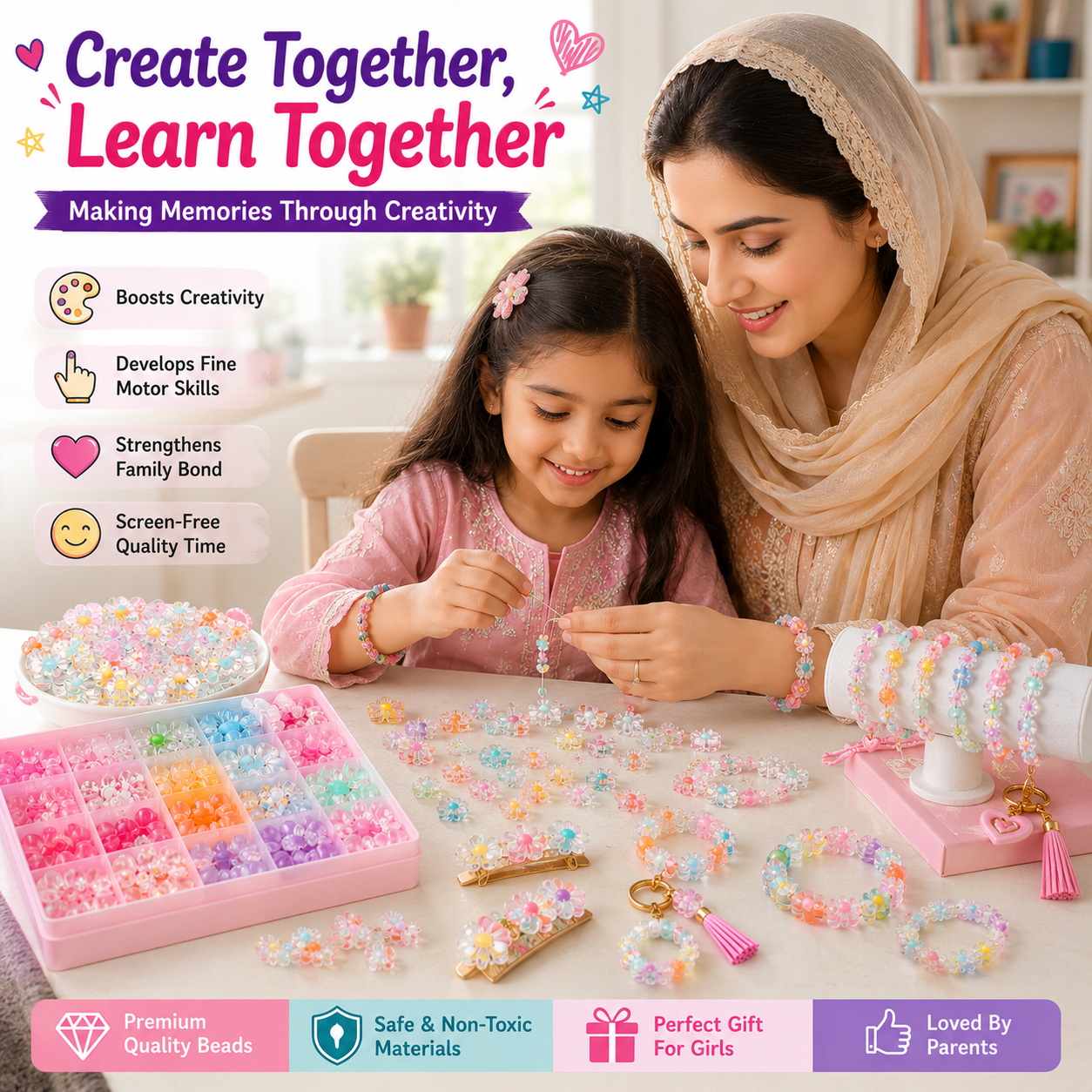 DIY beads for kids