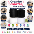 Wire organizer tape Fastening tape roll Self-gripping cable wrap
