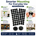 Velcro dots Hook and loop  Adhesive wall mounting  Self-adhesive