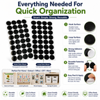 Velcro dots Hook and loop  Adhesive wall mounting  Self-adhesive