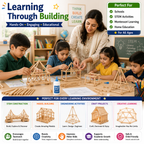 Kids Counting Sticks – Montessori-Inspired Math Learning Toy for Numbers, Counting, Patterns & Problem Solving